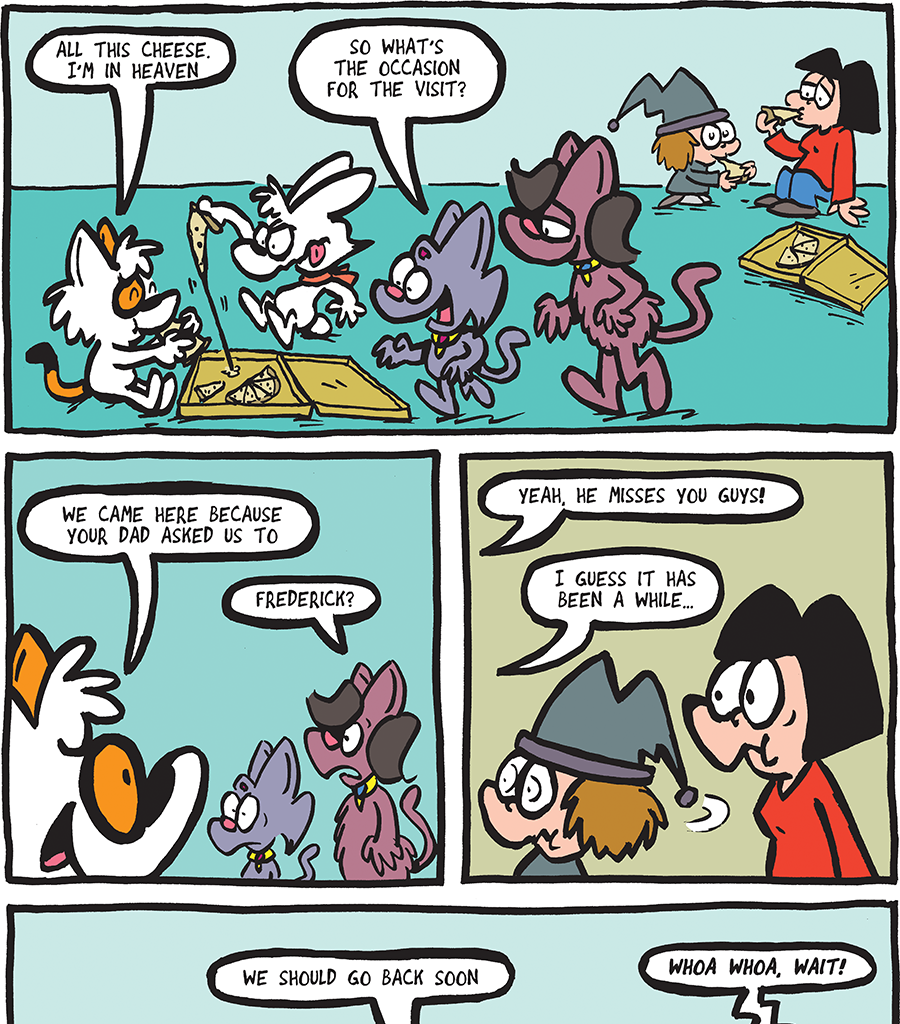The Fuzzy Princess - Episode 569, Page 1: 2020-05-06-Their Business